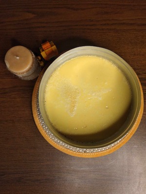 Cooling and unmolding the flan
