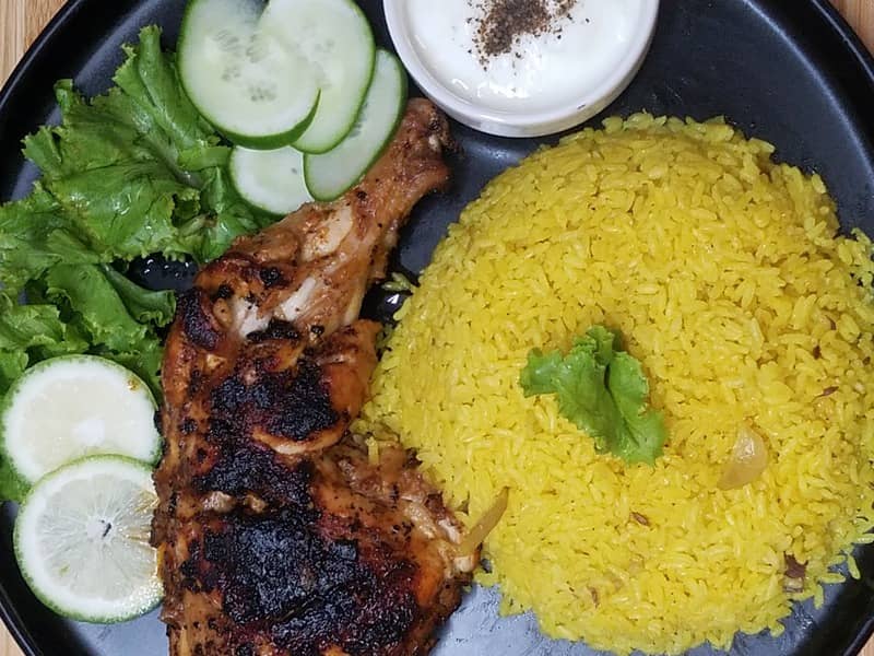 Yellow rice serving ideas