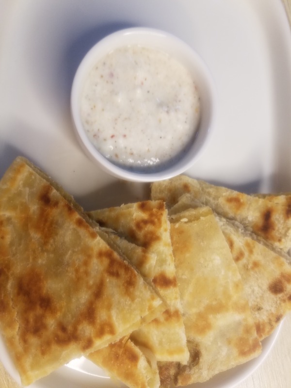 Aloo Paratha Serving Suggestion