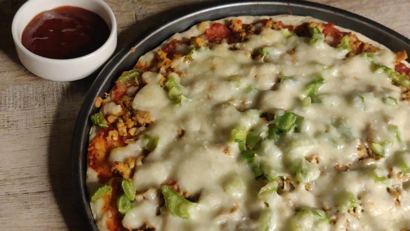 Chicken Pizza is ready