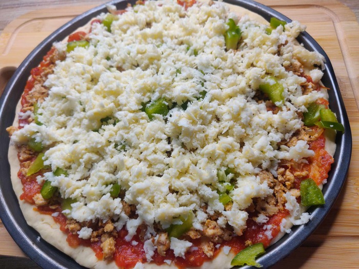 add mozzarella cheese