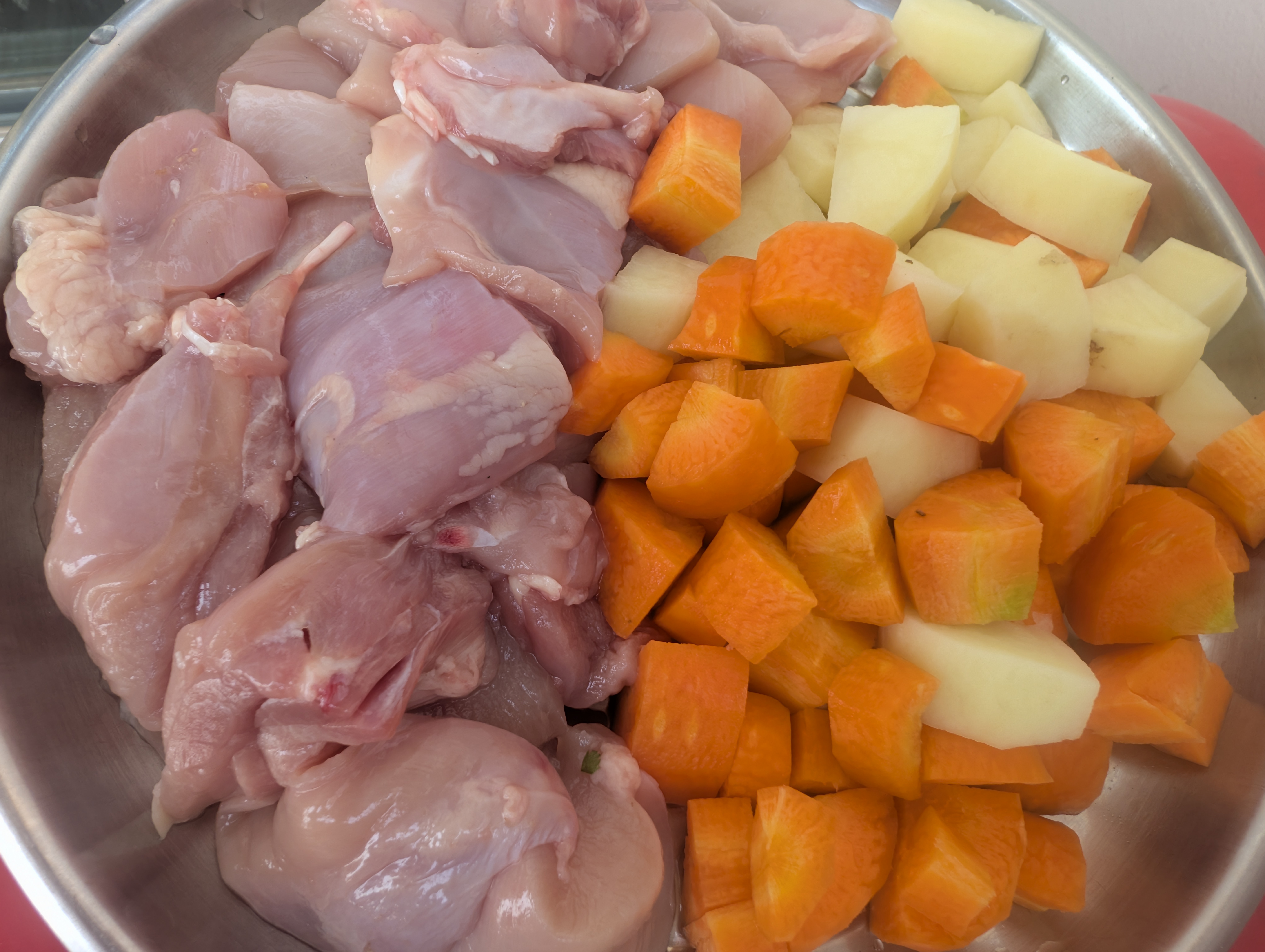 Chicken and Vegetable Kebab