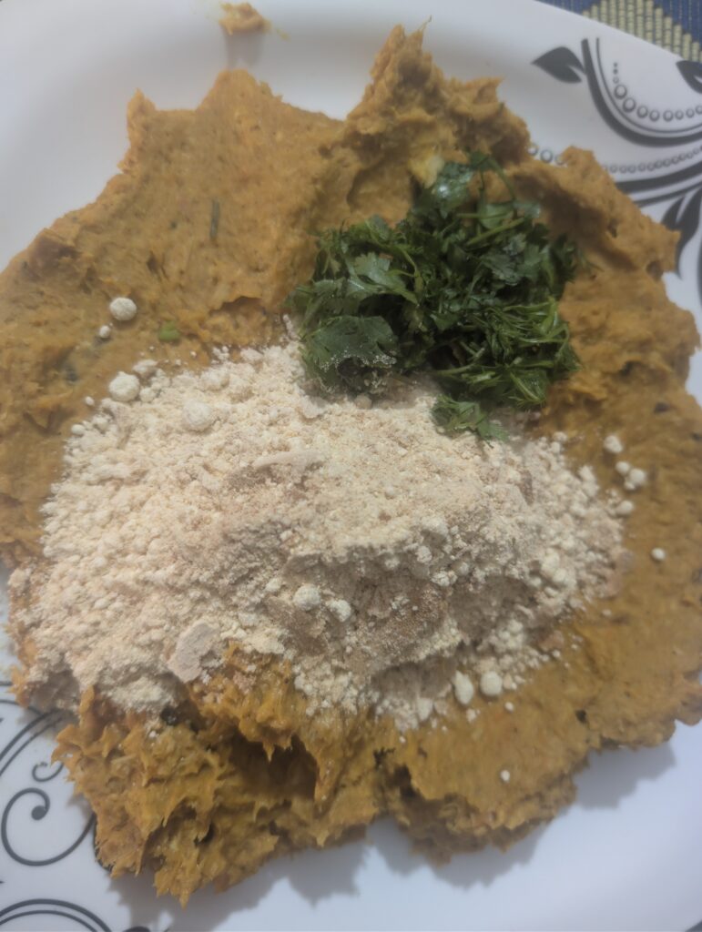 chicken paste and spices